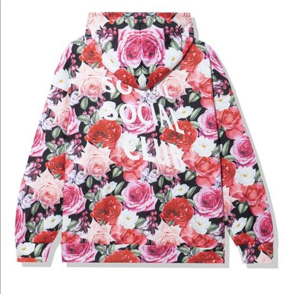 SOLD ASSC Guard Down’ Floral Hoodie